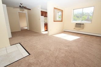 Brittany Living Room - Brittany Apartments