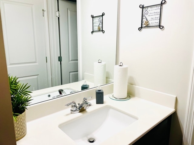 The sink area is separate from the shower/toilet, allowing simultaneous use. - 6126 Centennial Run