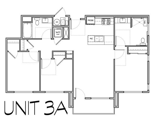 Floorplan - Central West Apartments