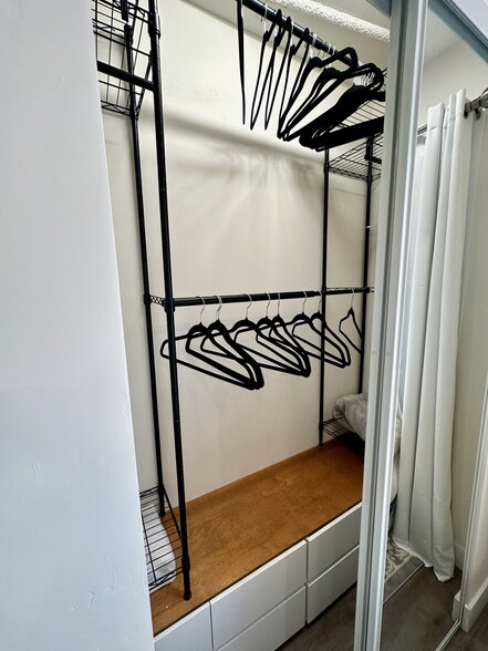 Built-in closet organization system. - 3038 E St