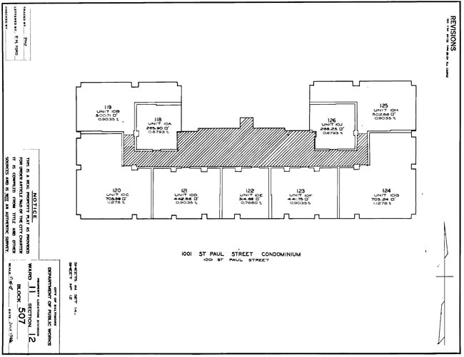 Tenth Floor - Floor Plan - 1001 Saint Paul