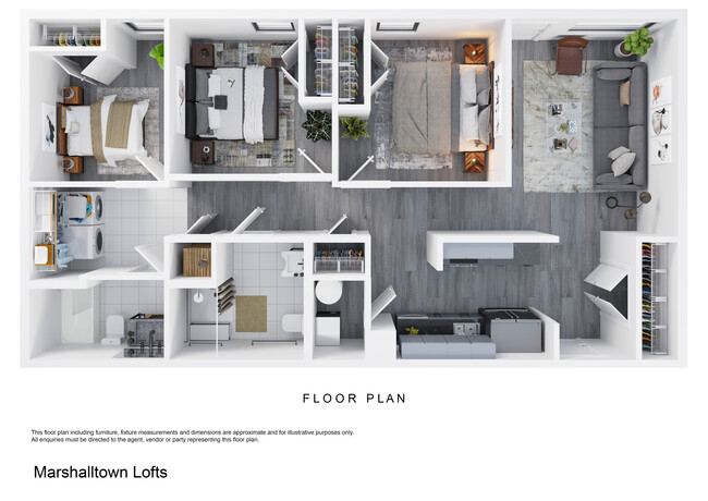 Floorplan - Marshalltown Lofts