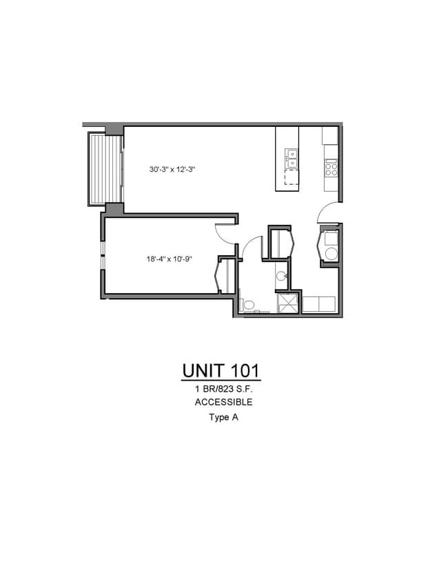 Floorplan - Sunrise Apartments