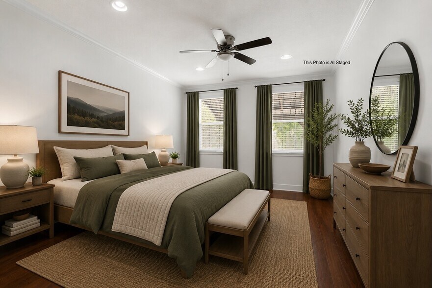 Bed 2 staged - 1722 Harmony St