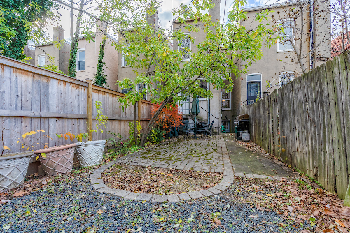 backyard area - 724 13th St SE