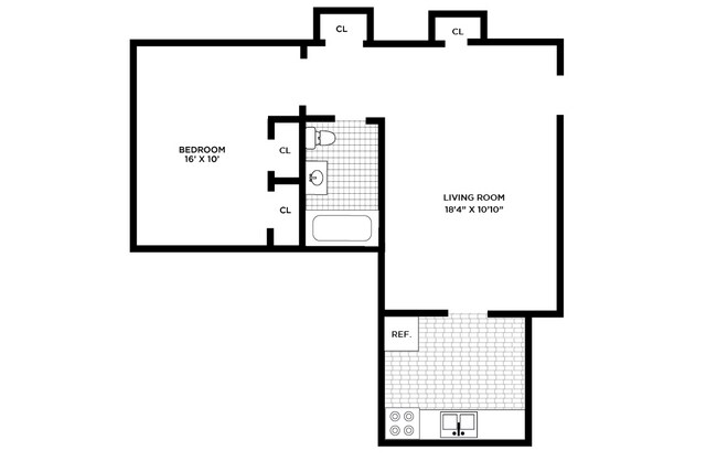 Floorplan - Franklin Manor