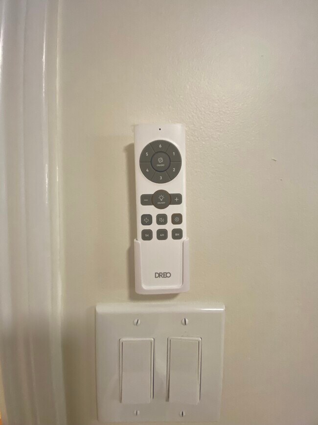 New, bright ceiling fans have remote controls - 815 14th St