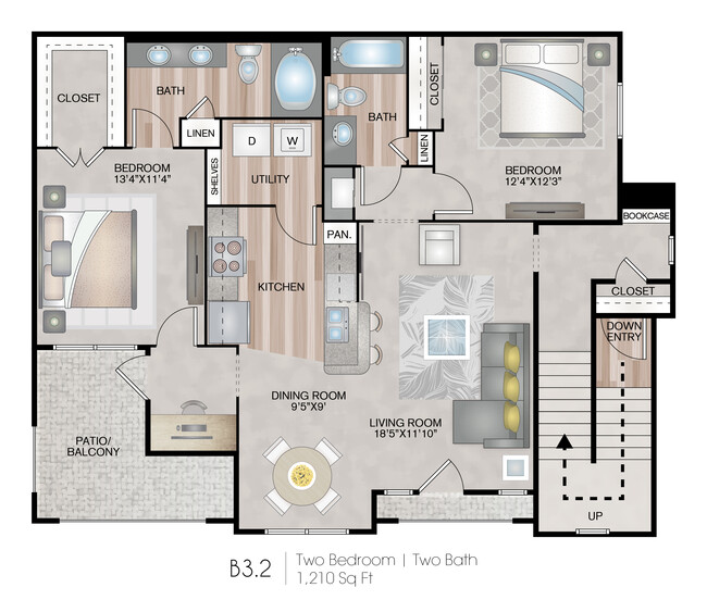 Floorplan - Retreat at Chelsea Park