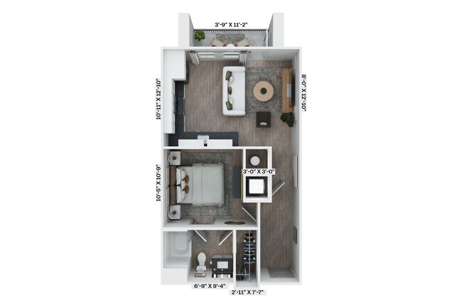 Floorplan - District 757 Apartments
