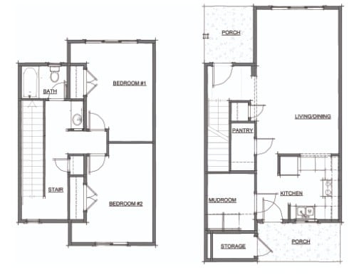 2 Bedroom Townhome - Rainier Park