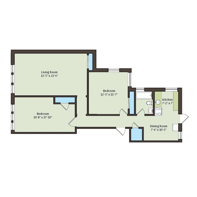 Floorplan - 5053 S. Ellis Avenue