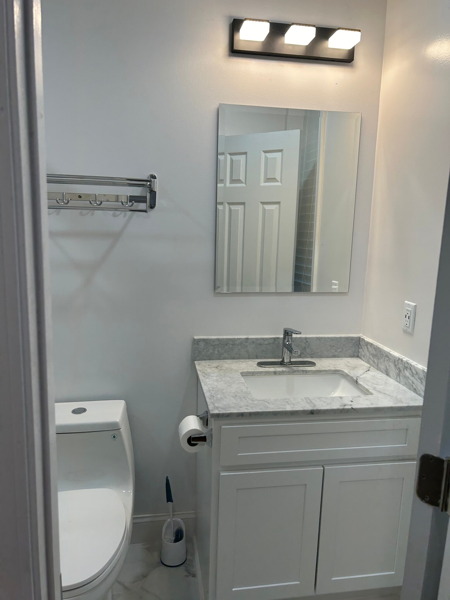 First Floor Bathroom with Shower and Bidet - 5211 14th St NW