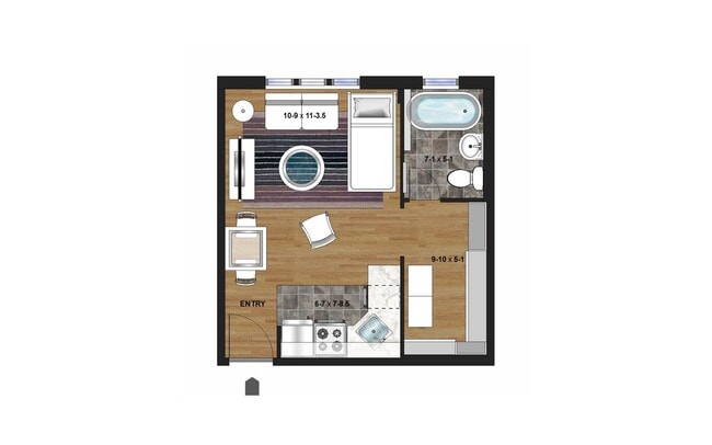 Floorplan - Marquette on the Hill
