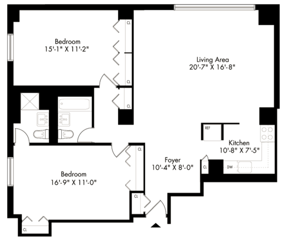 Floorplan - Waterside