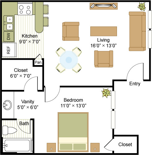 Floorplan - West 1901