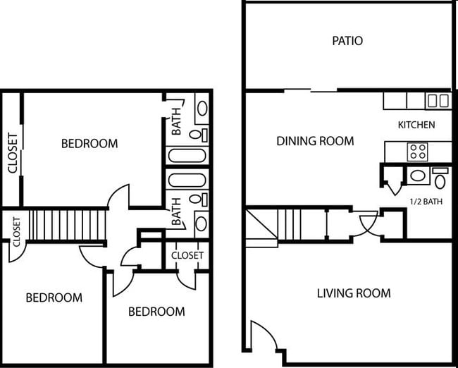 3BR/2.5BA - Stonecrest Mill