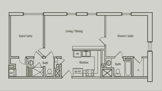 Floorplan - The Calhoun Lofts