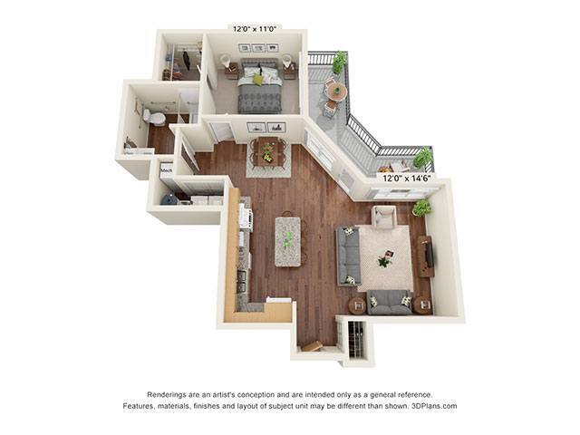 Floorplan - Covington Crossings 55+ Senior Living