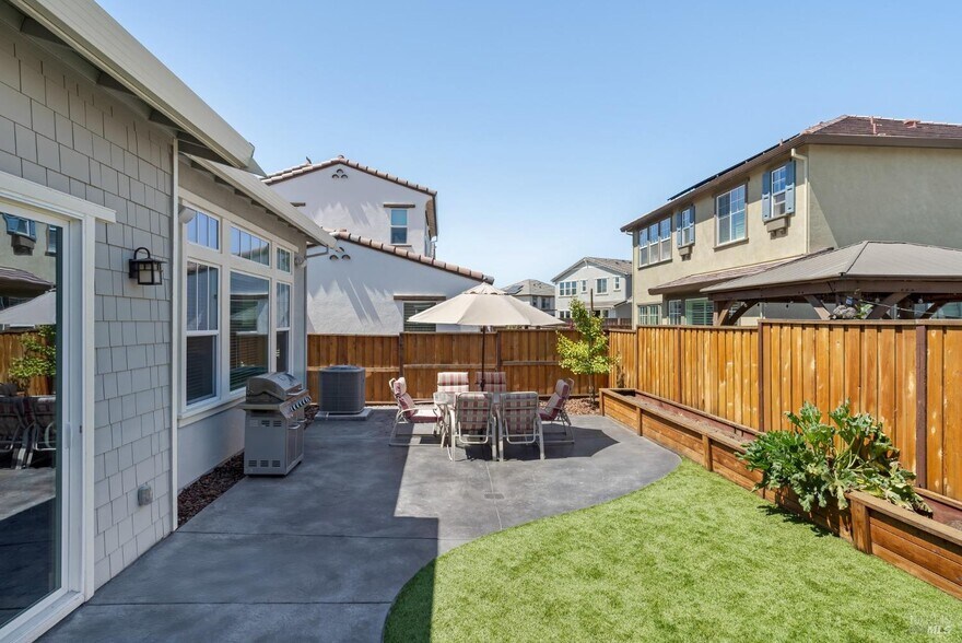 Rear yard - 1429 Brody Bird Ln