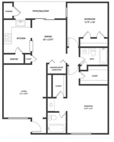 1060 Sq Ft.png - 8950 Glencrest Management Co LLC