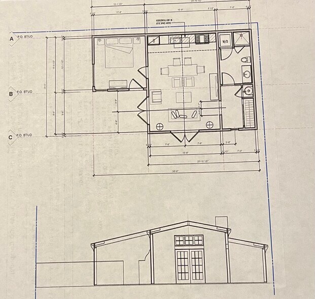 Architect's rendering - 1330 S Sierra Bonita Ave