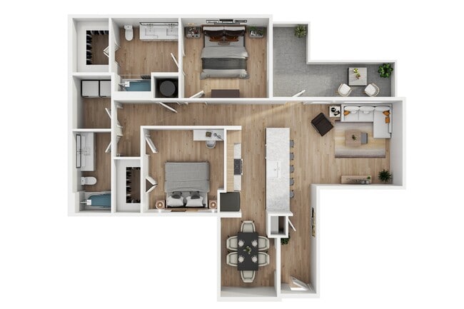 Floorplan - The Remy on the Trails