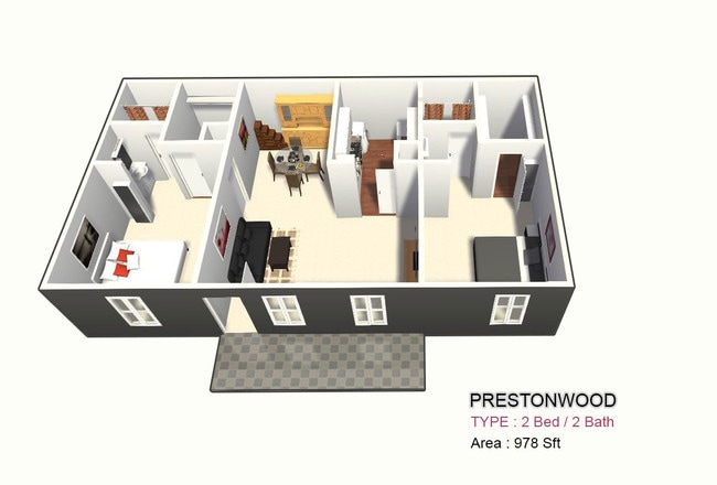 Two Bed / Two Bath - Prestonwood