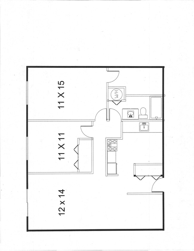 Floorplan - Pratt Place Apartments