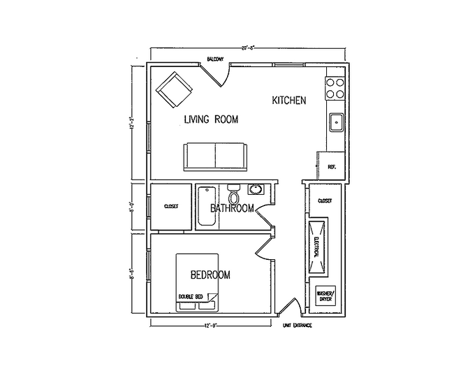 One Bedroom - 1207 W. 25th St.
