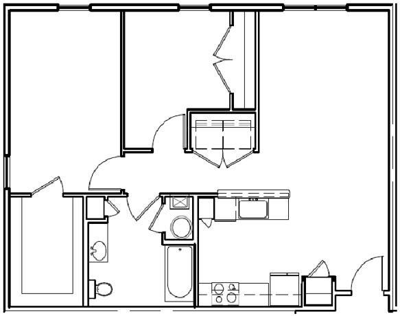 Floorplan - The Doris on Main