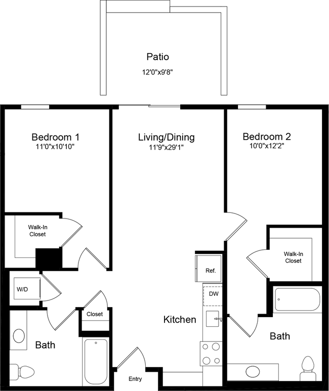 Floorplan - 855 Brannan