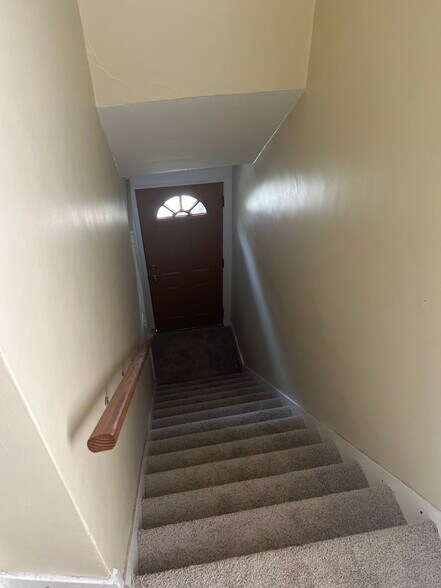 Front entryway stairs - 927 Jancey St