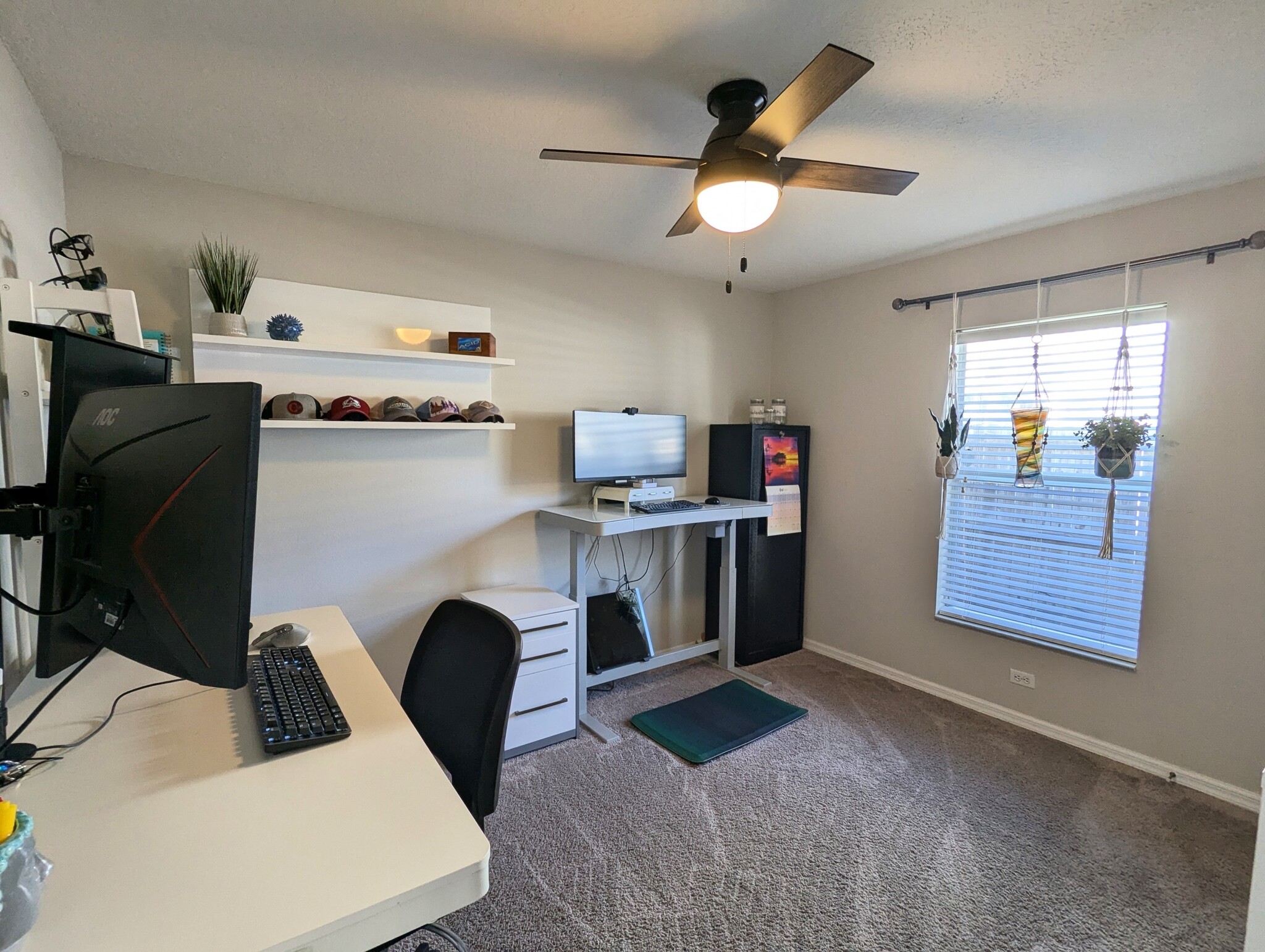 Bedroom/Office# 3 with NEW Carpet - 808 9th Ave N