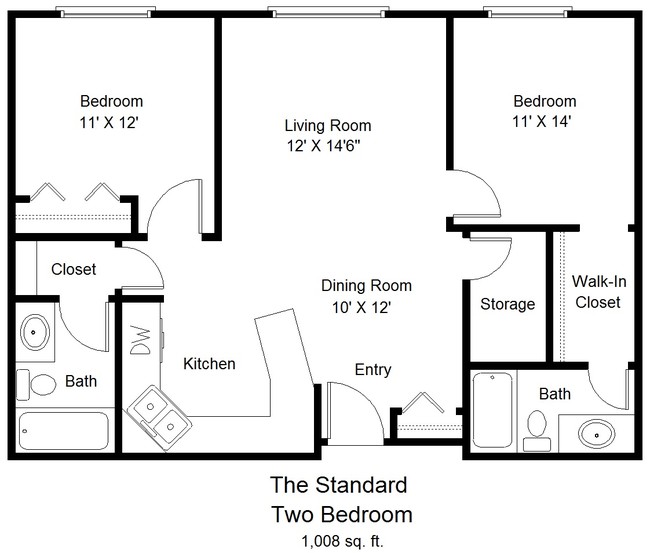 Floorplan - The Villages of Essex Park*