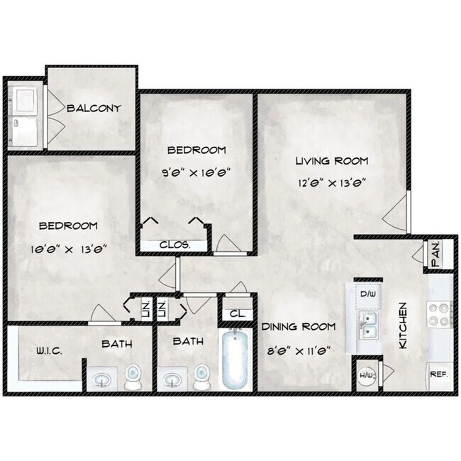 Floorplan - Foothills on the Preserve