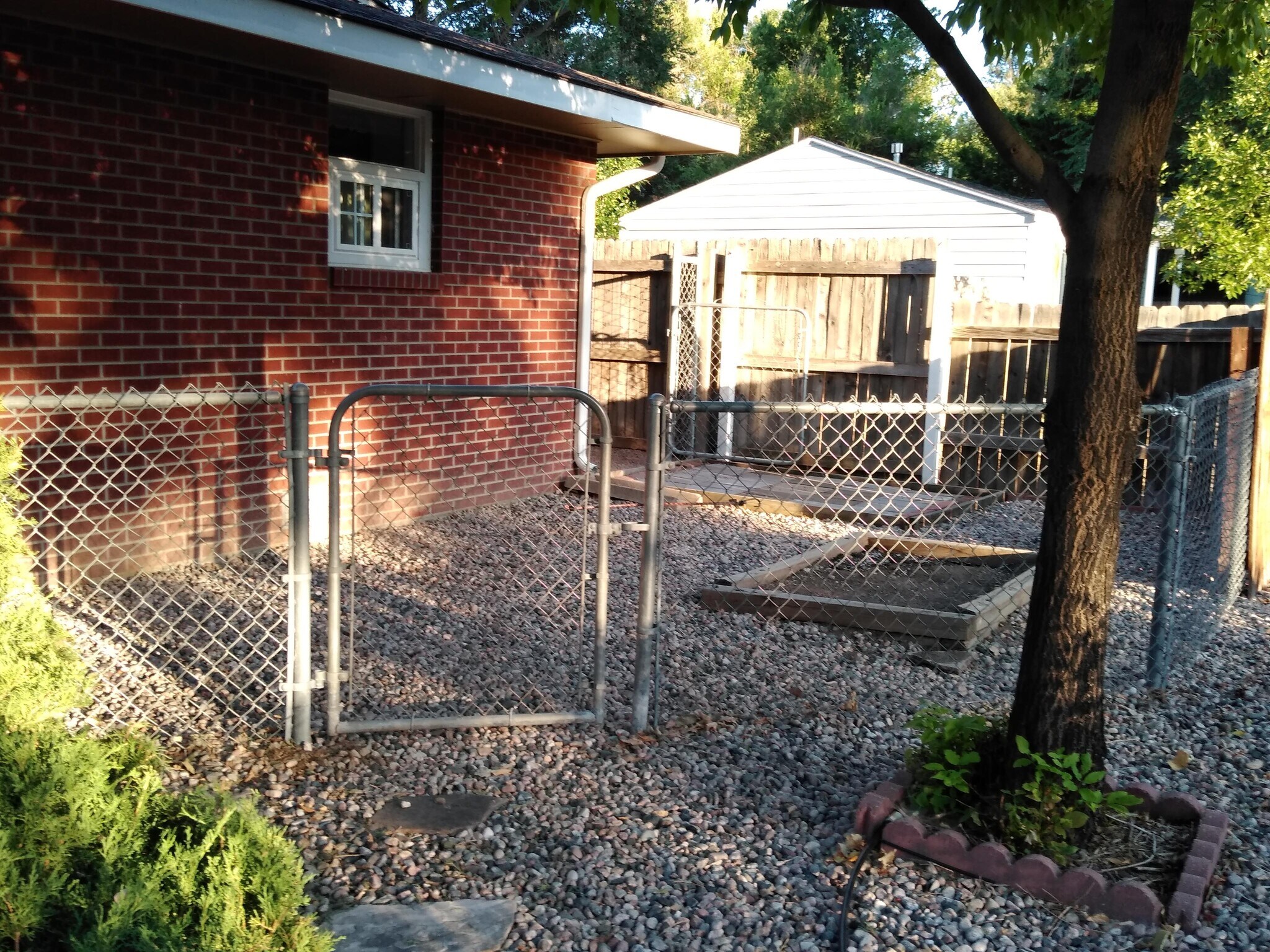 private back yard - 704 Colorado St