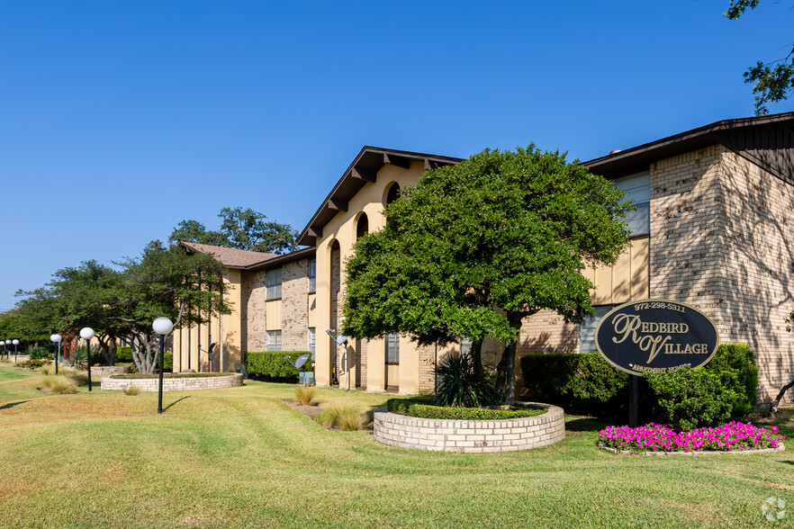 Monument Sign - Redbird Village Apartments