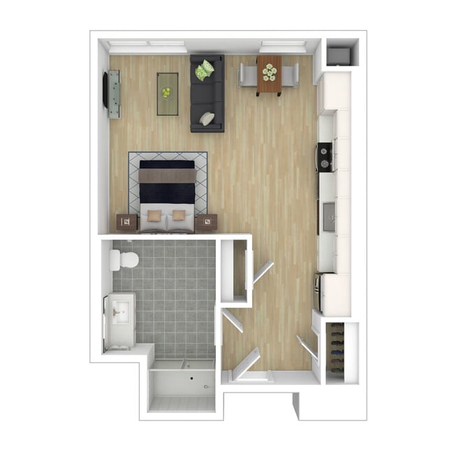 Floorplan - Residences on Lincoln Square, A 55+ Community