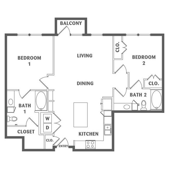 Floorplan - Southtown Flats