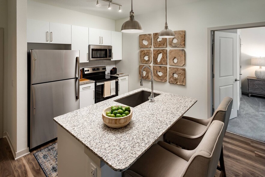 Model Kitchen - Overture Hamlin 55+ Active Adult Apartment...