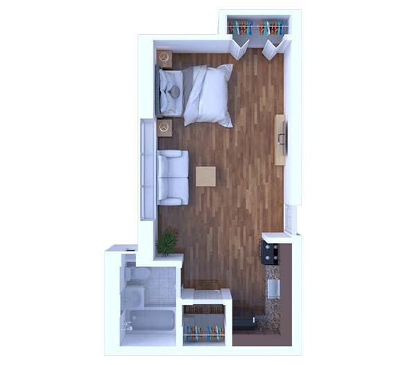 Floorplan - The Max Apartments