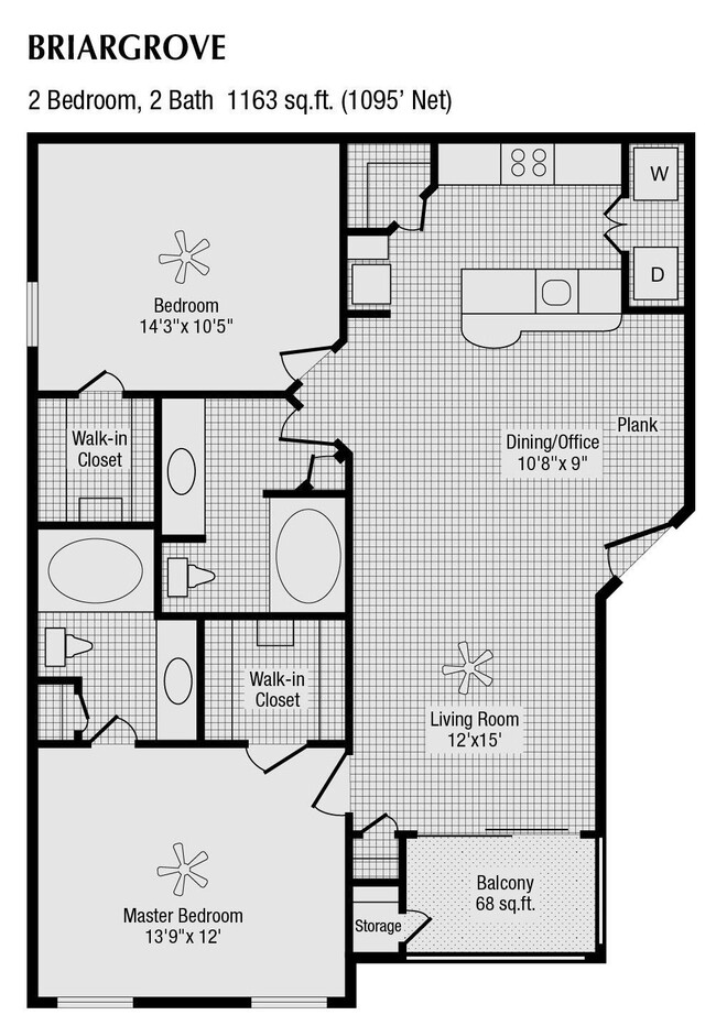 Floorplan - Briargrove At Vail