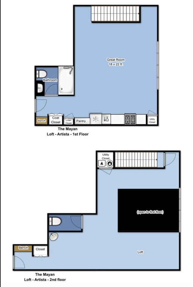 Floorplan - The Mayan Apartments