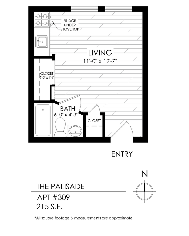 Floorplan - Palisade Apartments