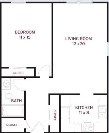 Floorplan - Main Street Apartments