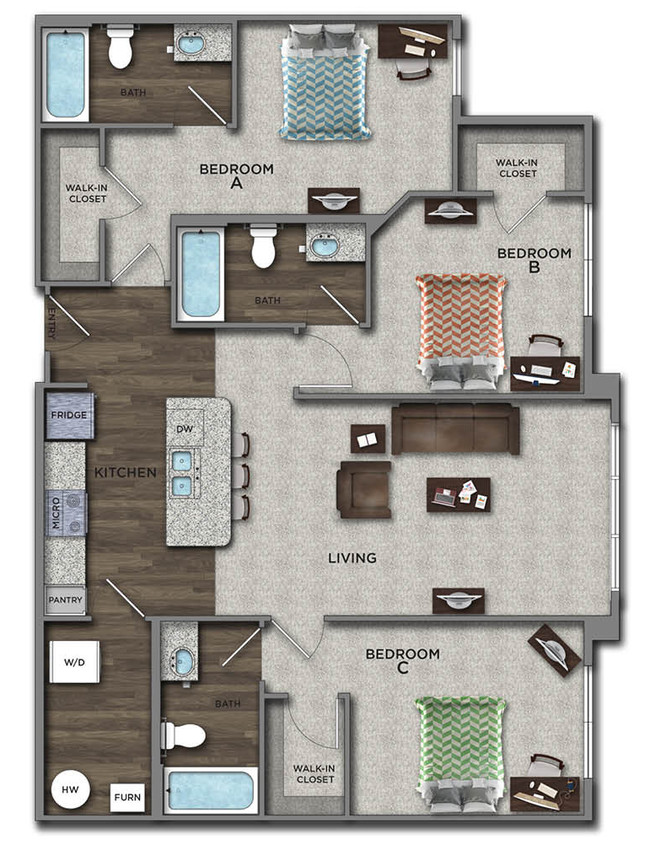 Floorplan - Statehouse Highline