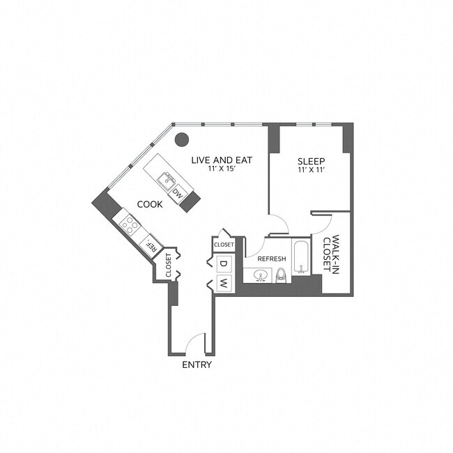 Floorplan - Left Bank