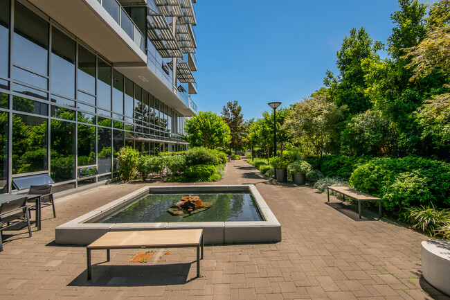 Courtyard Looking East - 836 S Curry St