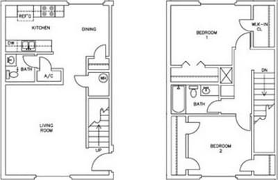 2BR/1.5BA - Shoal Creek North