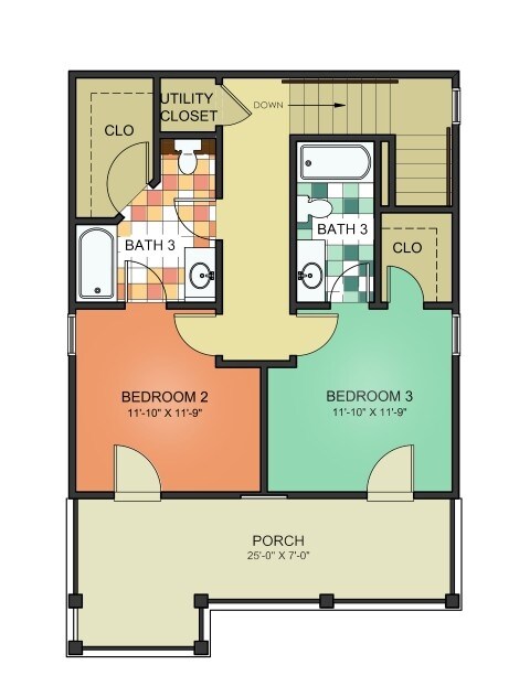 Floorplan - Parkside Apartments